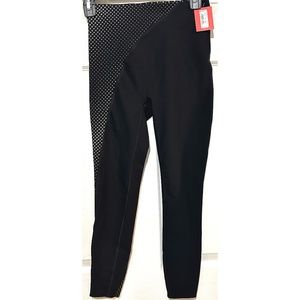 Spanx Legging Every Wear Reflective Size XS #50206R Black NWT
